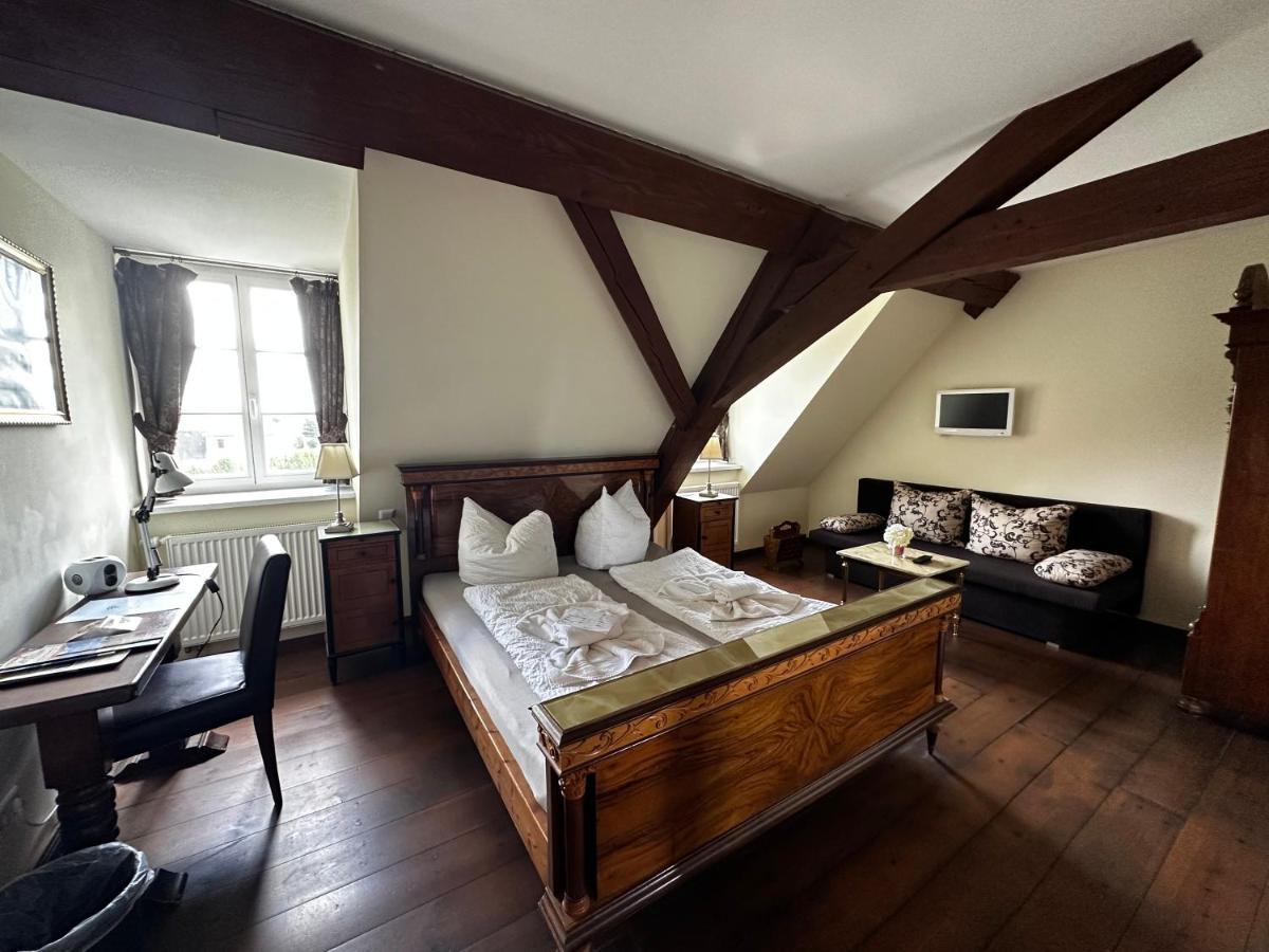 Hotel Garni Schloss Grochwitz Herzberg  Buitenkant foto