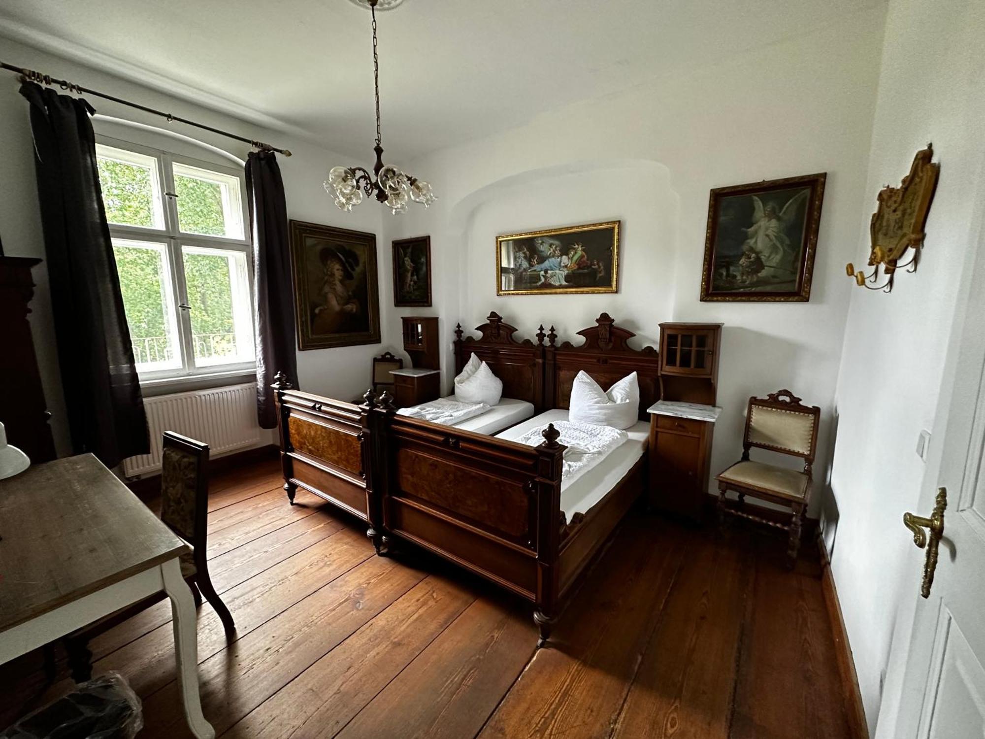 Hotel Garni Schloss Grochwitz Herzberg  Buitenkant foto